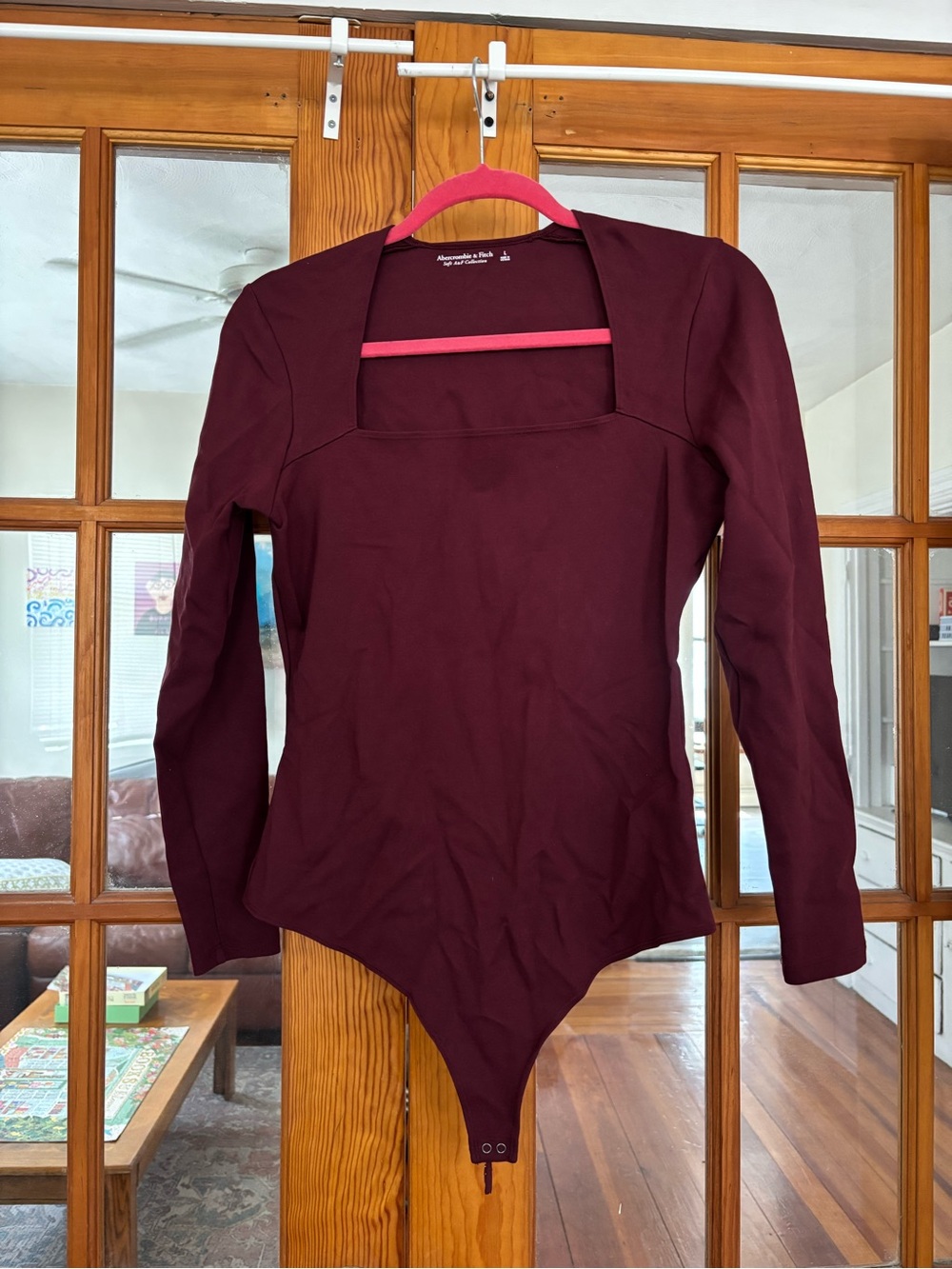 Abercrombie Square Neck Bodysuit